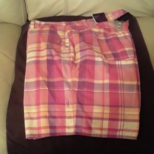 Lane Bryant Plaid Shorts